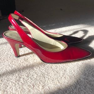 Ann Klein Sling back pumps